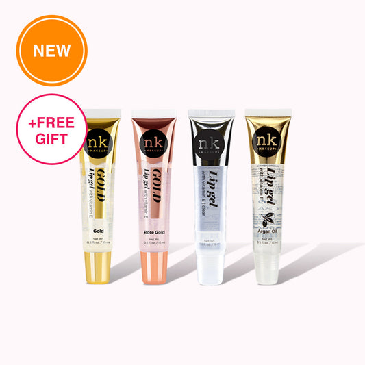 GLAM DIVA LIP GELS - 4 PCS