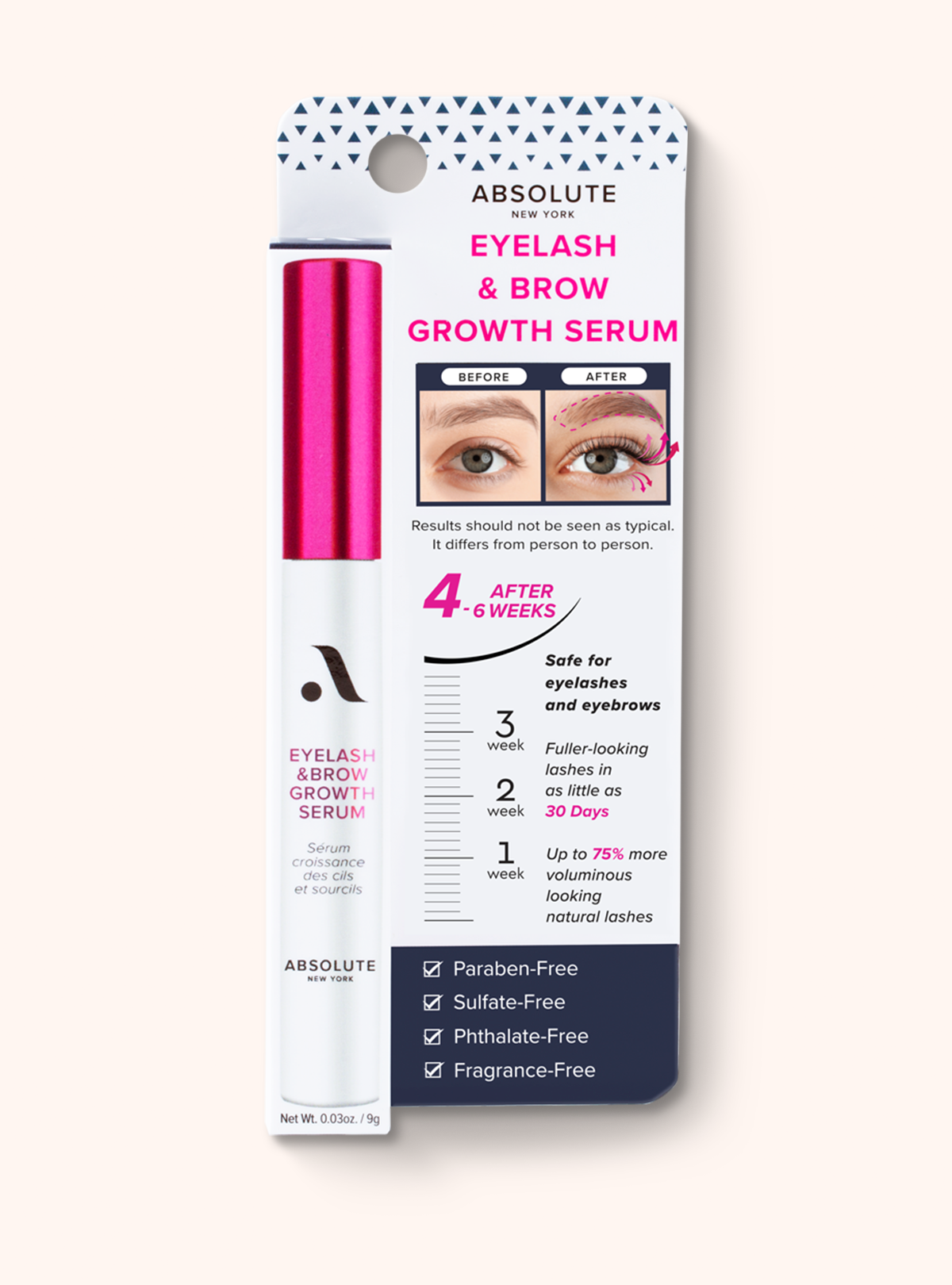 Eyelash & Brow Growth Serum Default Title