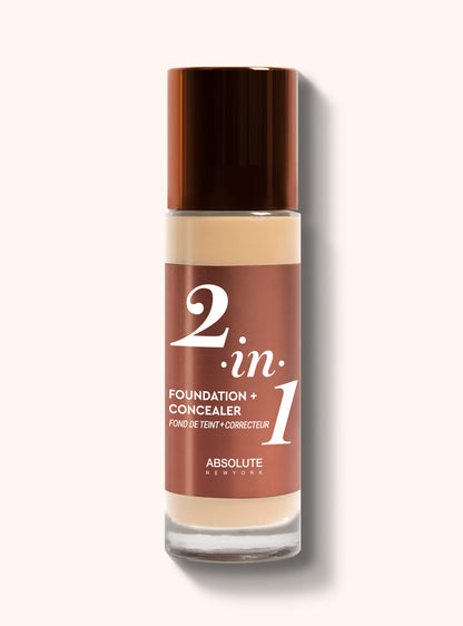 2-in-1 Foundation + Concealer MFFC01 Cool Porcelain