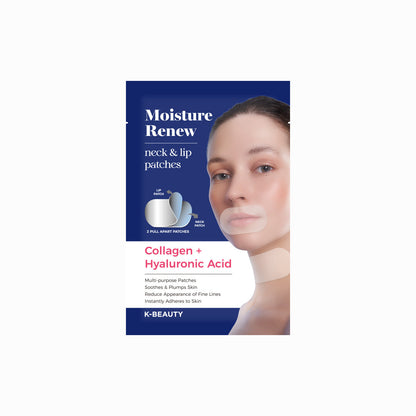 MOISTURE RENEW NECK & LIP GEL PATCHES