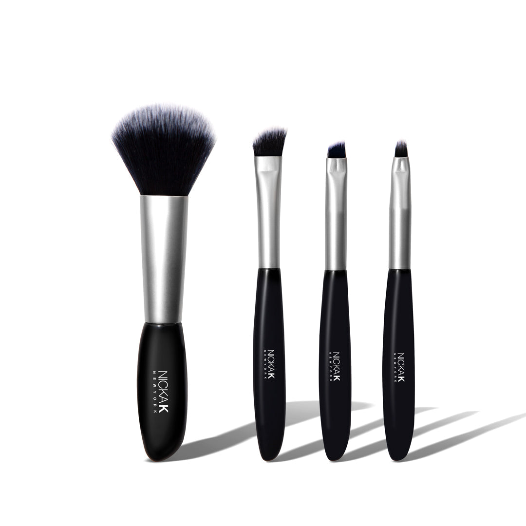 ESSENTIAL BRUSH KIT - Travel Size (Black)