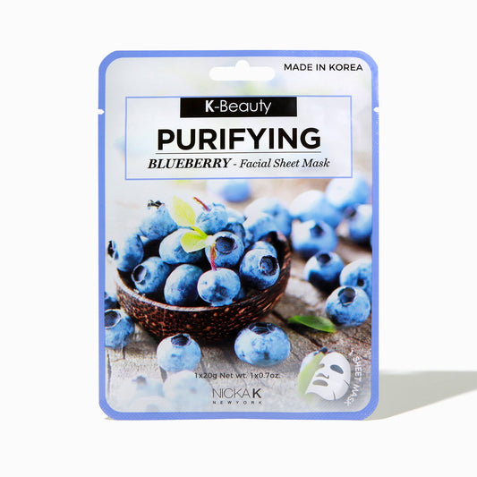 FACIAL SHEET MASK - BLUEBERRY