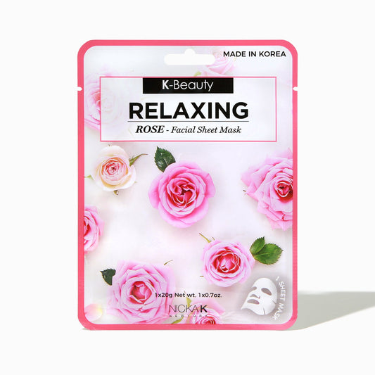 FACIAL SHEET MASK - ROSE