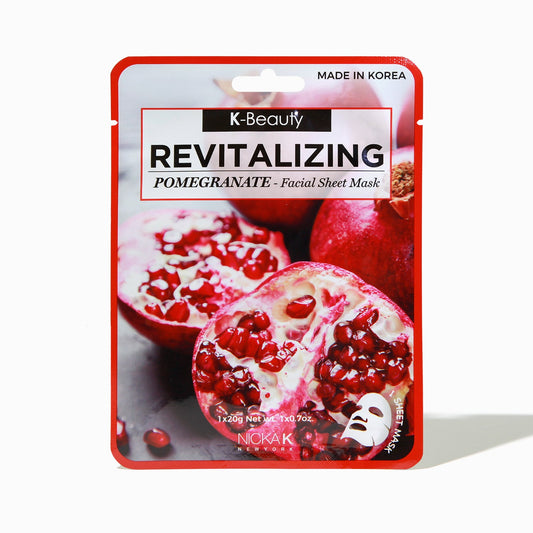 FACIAL SHEET MASK - POMEGRANATE