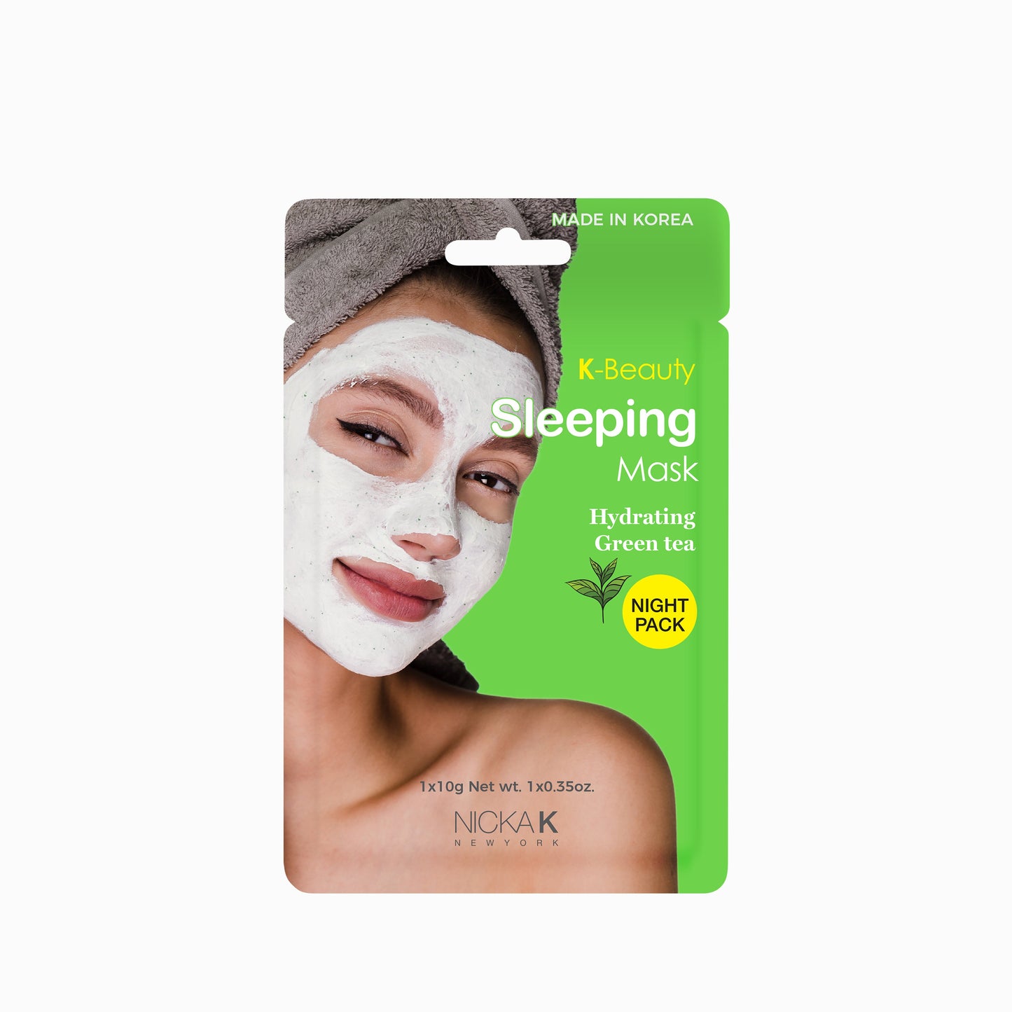 Facial Sleeping Mask | Face by Nicka K - HYDRATING GREEN TEA SMSL01