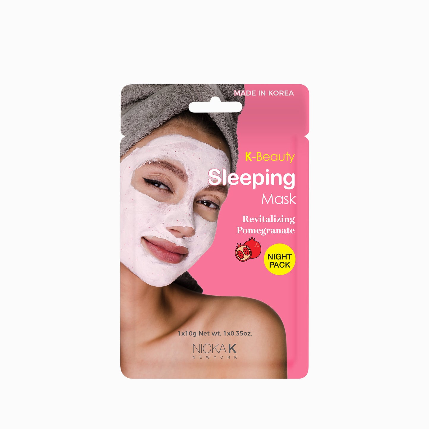 Facial Sleeping Mask | Face by Nicka K - REVITALIZING POMEGRANATE SMSL03