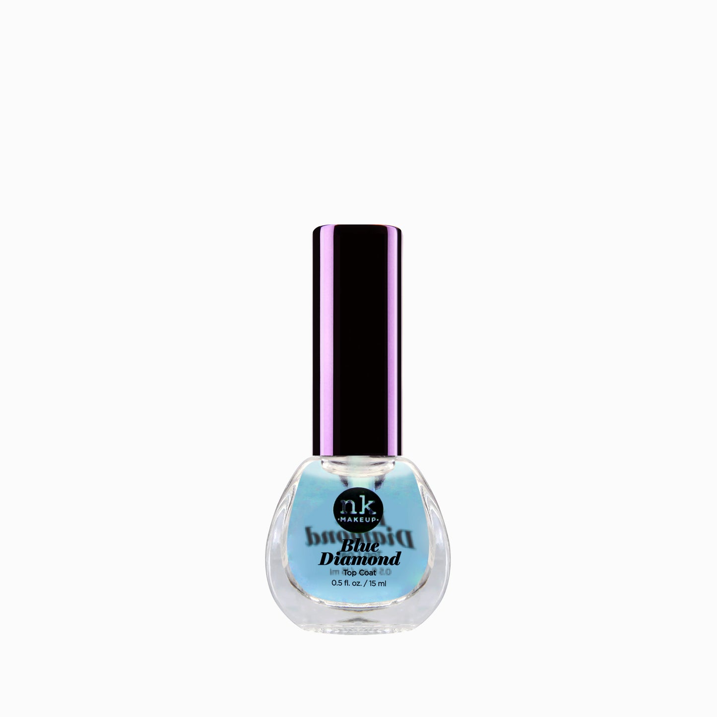 Nail Treatment | Nails by Nicka K - BLUE DIAMOND TOP COAT - TBD