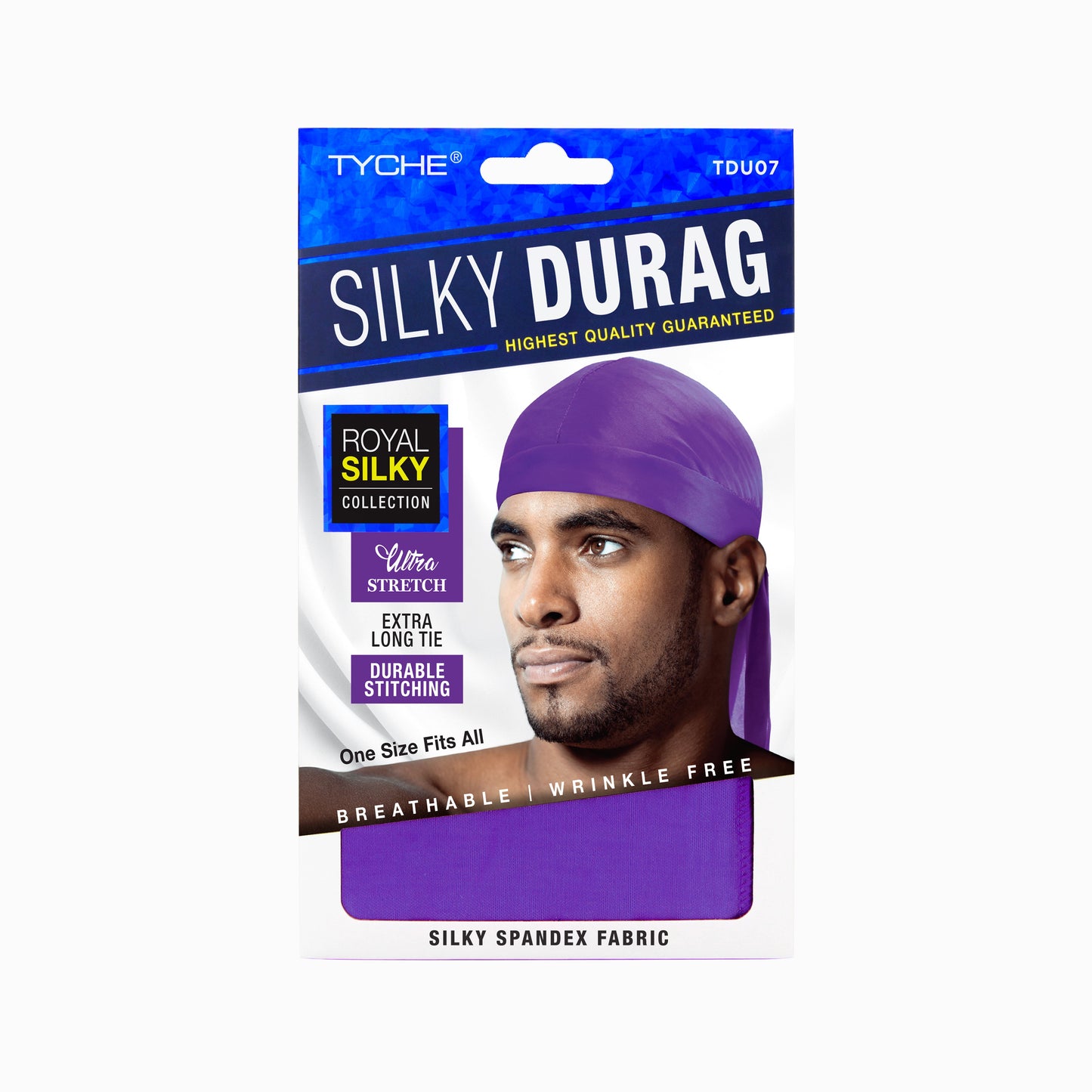 Silky Durag | Durags by NIcka K - TDU07 PURPLE