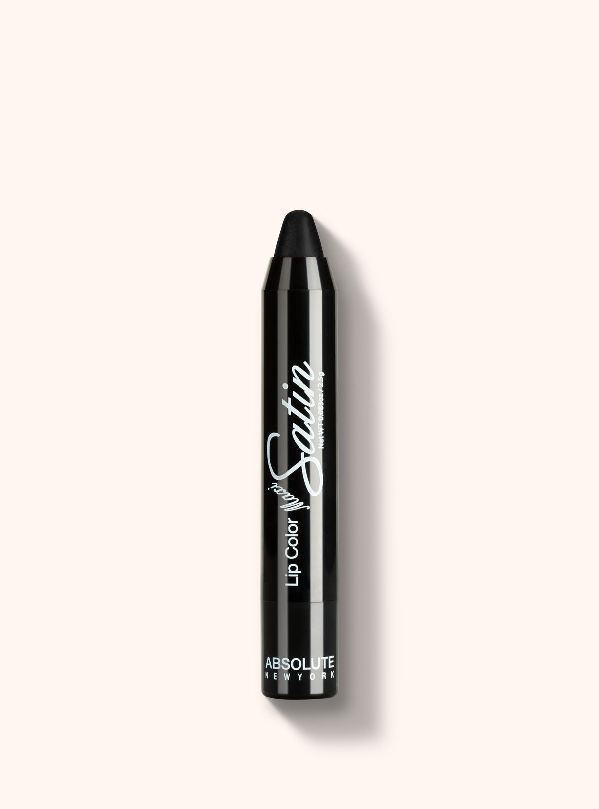 Maxi Satin Lip Crayon Black